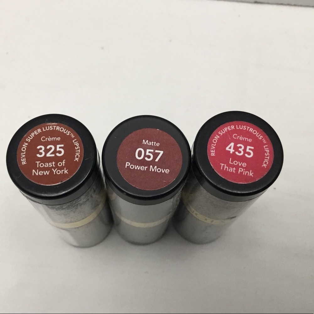 Revlon lipsticks